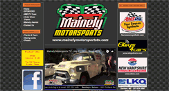 Desktop Screenshot of mainelymotorsportstv.com